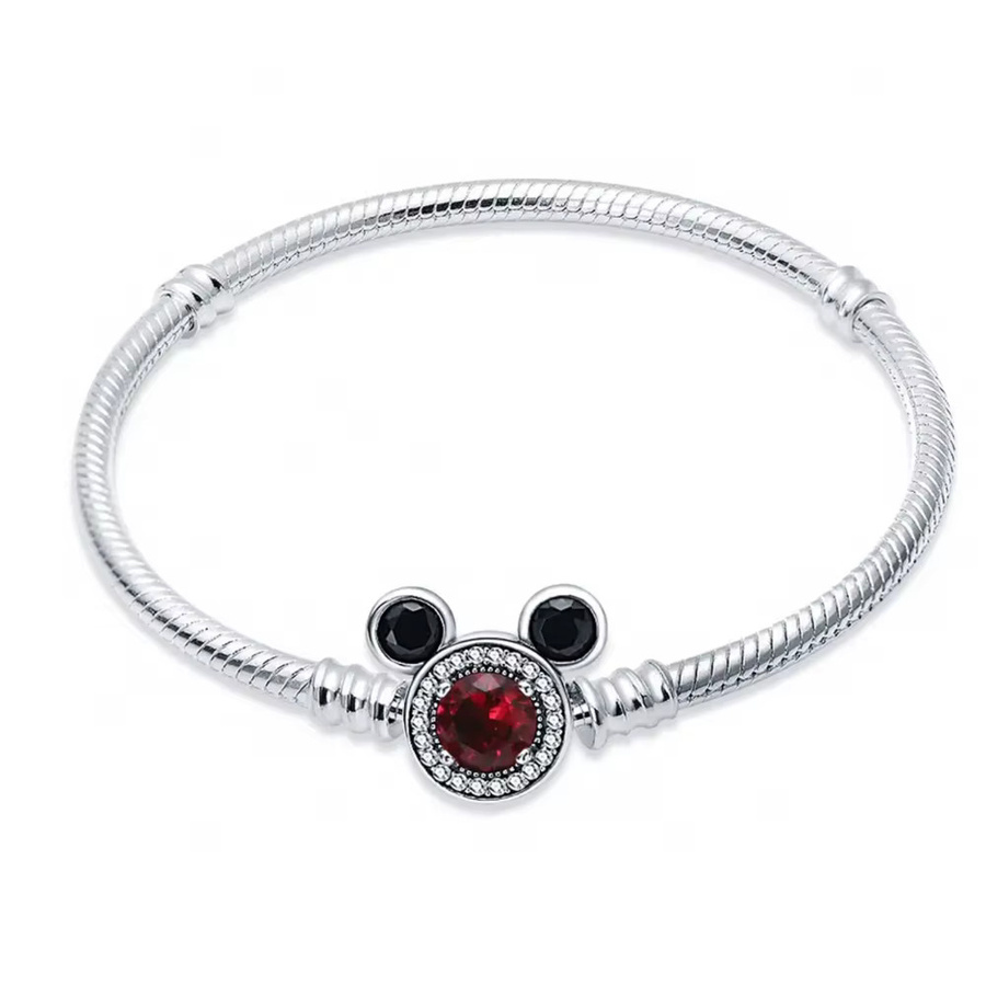 Disney Armband, 925 Silber, Zirkonia, Verspielt - Bild 1