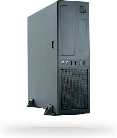 Chieftec CS-12B-300 Mesh Series Mini-Tower PC-Gehäuse Schwarz mit micro ATX Unterstützung und USB-A - Bild 1
