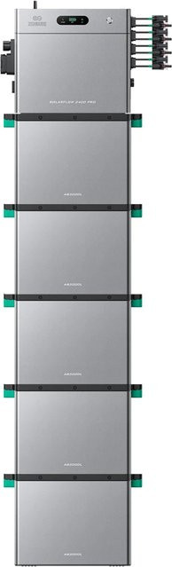 Zendure SuperCharged SolarFlow 2400 Pro Balkonkraftwerk mit 5 AB3000L in Silver und Grey mit bidirektionalem AC Ausgang bis 2400W - Bild 1