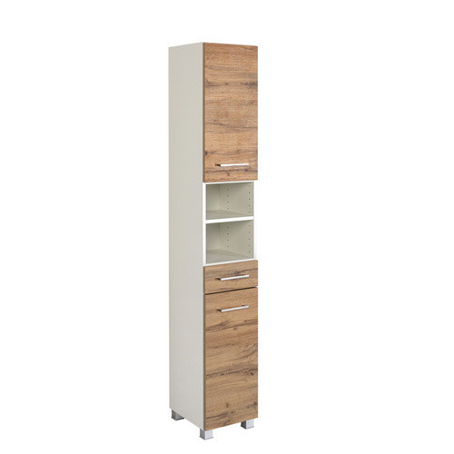 HELD MÖBEL Seitenschrank Paris in Weiß und Multicolour, B/T/H: 30 x 35 x 180 cm - Bild 2