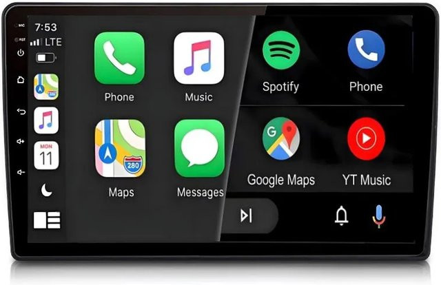 Junsun Autoradio für Skoda Fabia 2 (2008-2013) mit Bluetooth und GPS in Schwarz - Bild 1