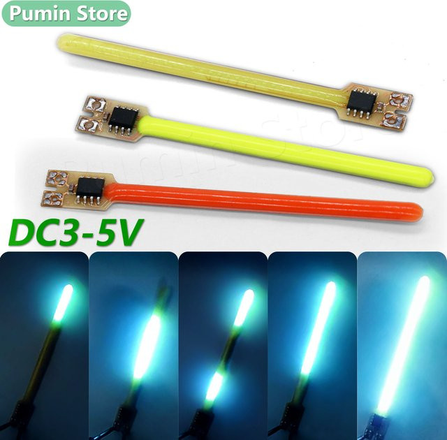 LED-Filament Glühbirne im Vintage-Stil mit 5 Modi für Weihnachtsdekoration und als Warnlicht, 3-5V, Mehrfarbig - Bild 1