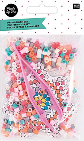 Rico Design Bügelperlen Set Blume Mehrfarbig