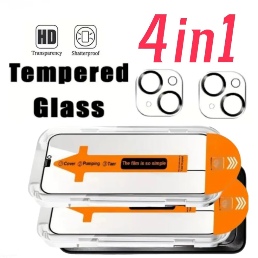 2er-Set Kamera Objektiv Schutz mit High-Definition Film für Apple iPhone (verschiedene Modelle), transparent - Bild 2