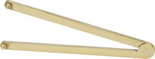 KS Tools BRONZEplus Verstellbarer Stirnlochschlüssel aus Messing in Gold, Länge: 160 mm - Bild 1