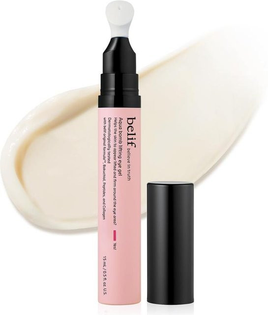 belif Aqua Bomb Lifting Augengel, 15 ml, mit Peptide, Kollagen, Bakuchiol - Bild 1