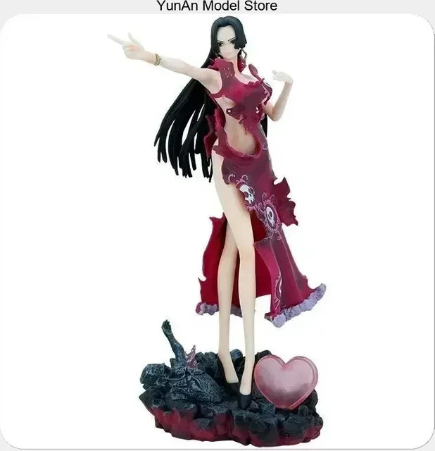 Bandai One Piece Boa Hancock, Anime-Figur Statue, 30cm, mit Sockel - Bild 1