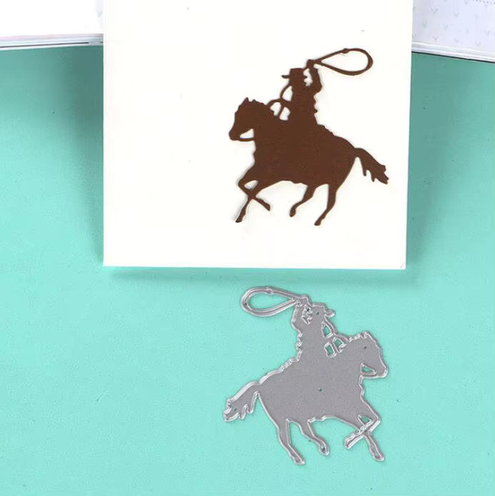 Metall Schneideschablone Pferd für DIY Scrapbooking und Papierhandwerk - Bild 3