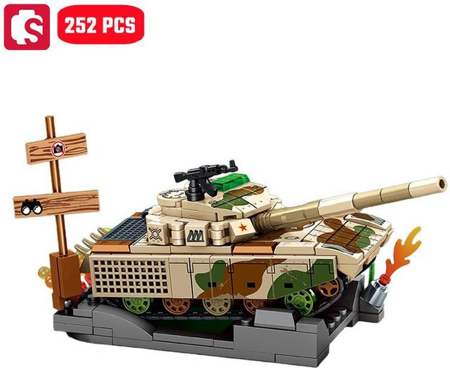 SEMBO Militärserie Hauptkampfpanzer, Konstruktionsset, ab 6 Jahren - Bild 1