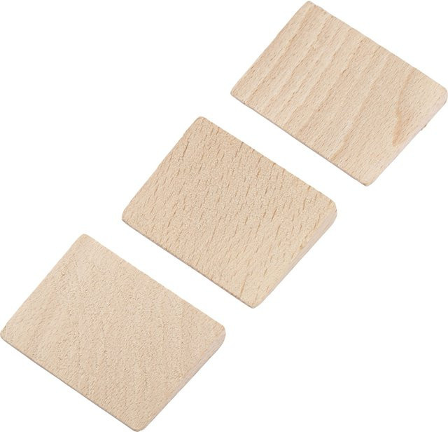 LUX-TOOLS Holzkeile Classic für die Axt, 3 Stück, Beige/Braun - Bild 1