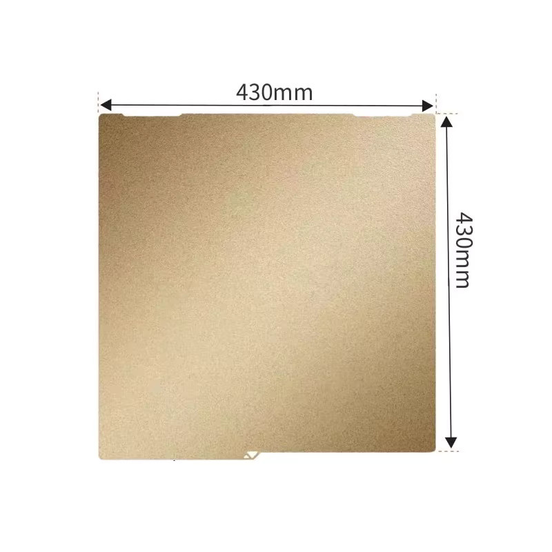 Anycubic Doppelseitiges Federstahlblech für Kobra 3 Max 3D-Drucker in Gold - Bild 2