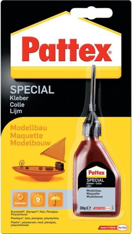 Pattex Modellbau Plastik Kleber transparent 30g - Bild 2