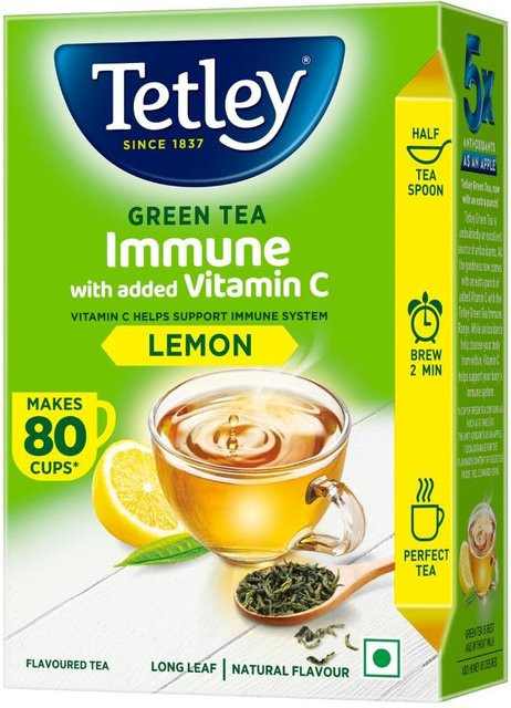 Tetley Grüner Tee Zitrone, 100g - Bild 1