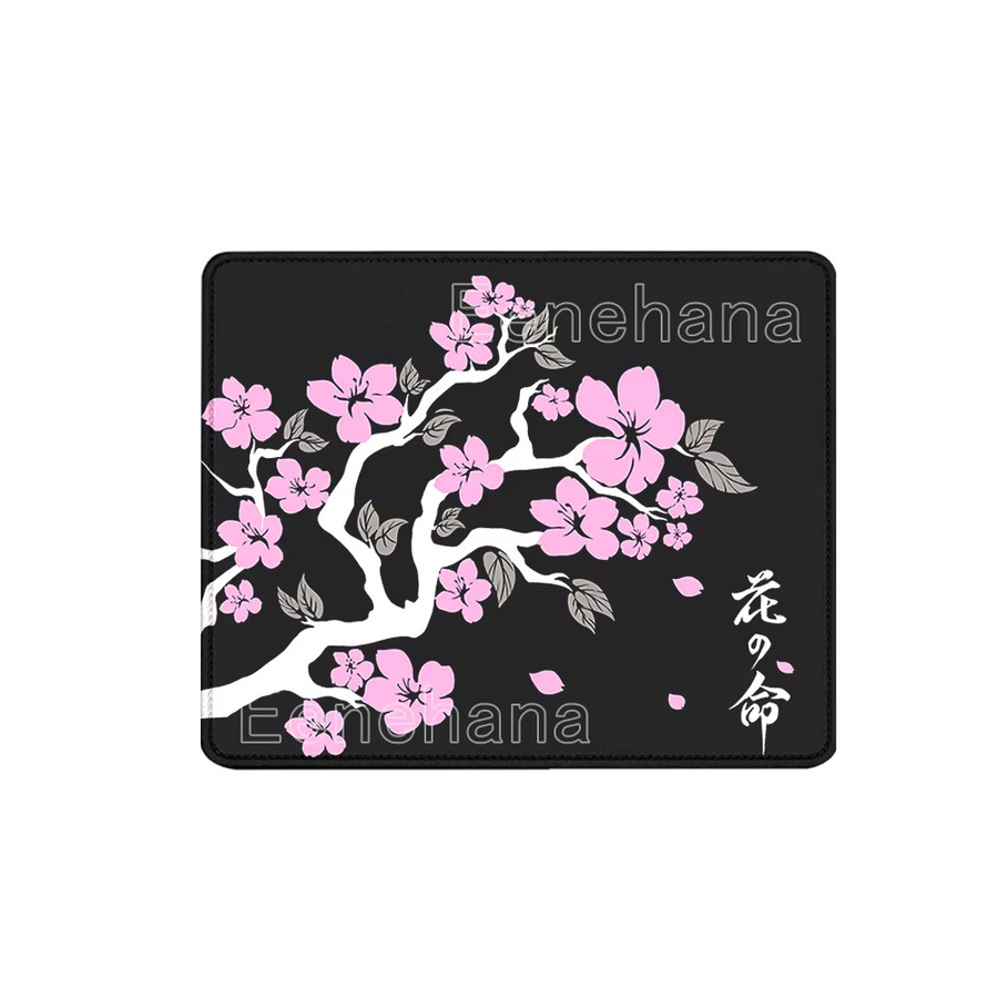 Eenehana Mauspad mit Sakura-Kunstdesign in Multicolour für Gaming und Büro - Bild 3