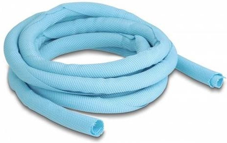 Delock Kabel-Bündelschlauch aus Polyester in Blau, Durchmesser: 10 mm, Länge: 2 m - Bild 1
