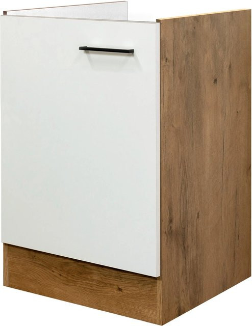 Flex-Well Spülenunterschrank Avila in Magnolie matt, B/H/T: 50 x 82 x 57 cm - Bild 1