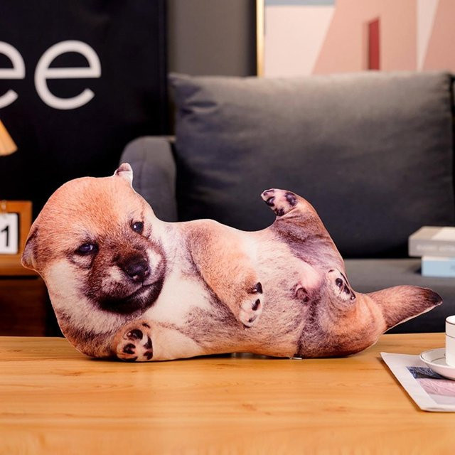 Yiran toy 3D Simulation Hund Plüschtier, ab 3 Jahren - Bild 1