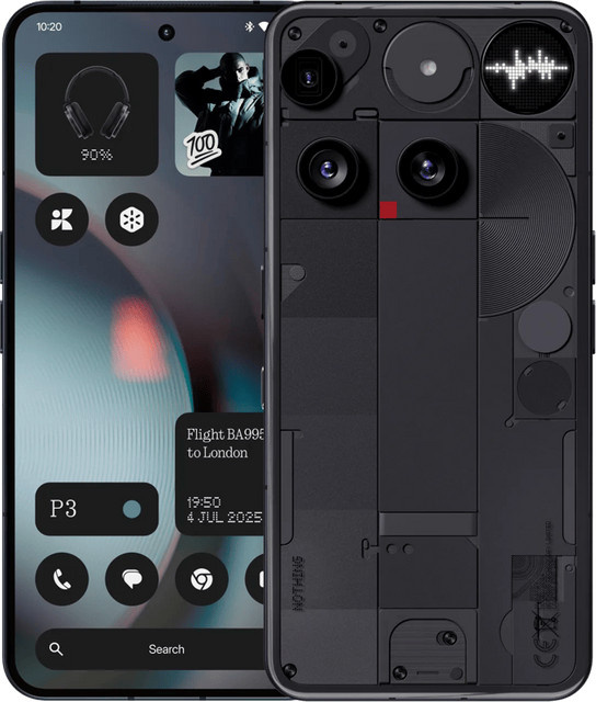 Nothing Phone (3) 256GB Schwarz 5G Smartphone mit Android - Bild 1