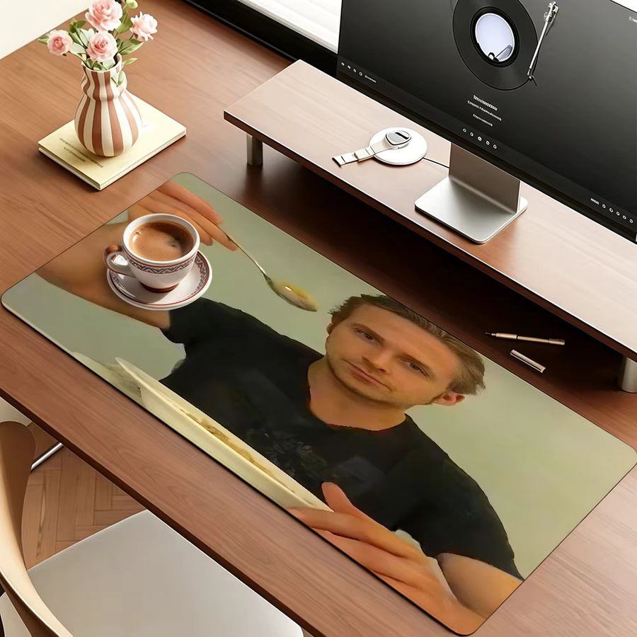 Großes Mauspad mit Ryan Gosling Motiv in Multicolour, rutschfest und wasserdicht für Büro und Gaming - Bild 4