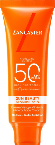 Lancaster Sun Beauty Mineral Face Cream, LSF 50, Gesicht - Bild 1