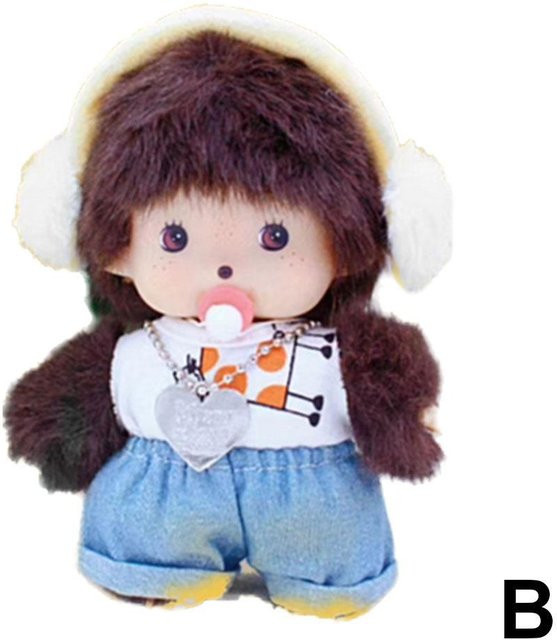 Binchi Fitness Affe Monqi, Plüschtier, 15 cm, ab 14 Jahren - Bild 1