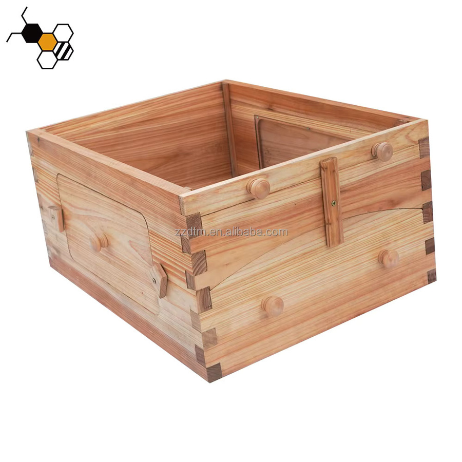 XMSJ Beehive Automatic Flow Bienenstock-Set in Braun mit 7 Honigflussrahmen für die Imkerei - Bild 2