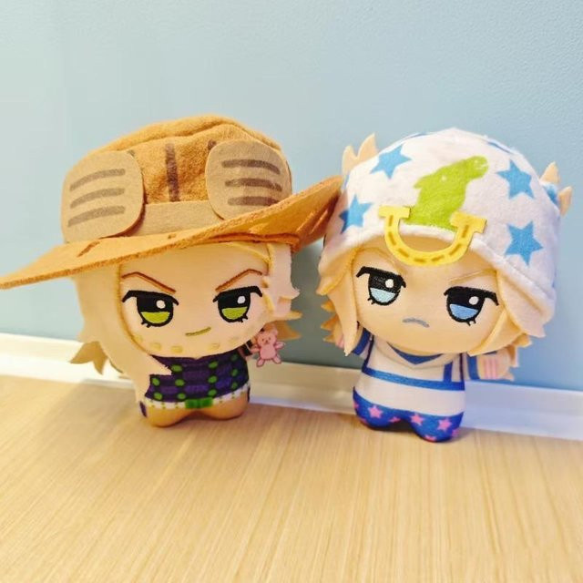 Jojo's Bizarre Adventure Johnny Joestar Gyro Zeppeli, Plüschpuppe, 10cm, ab 18 Jahren - Bild 1