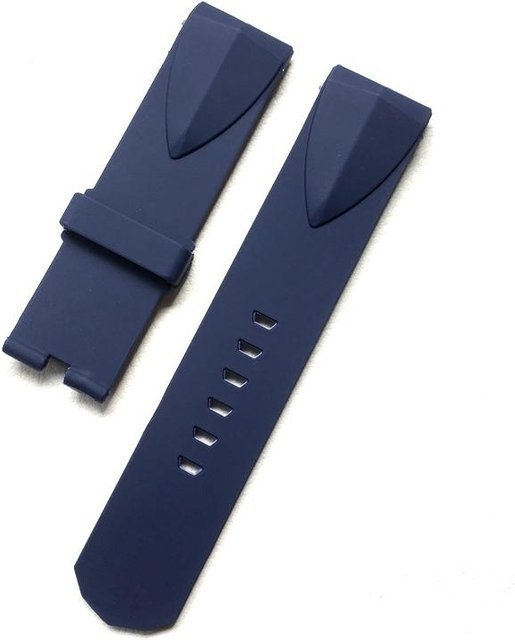 MERJUST Uhrenarmband Silikon, Schwarz, Blau, Unisex - Bild 1