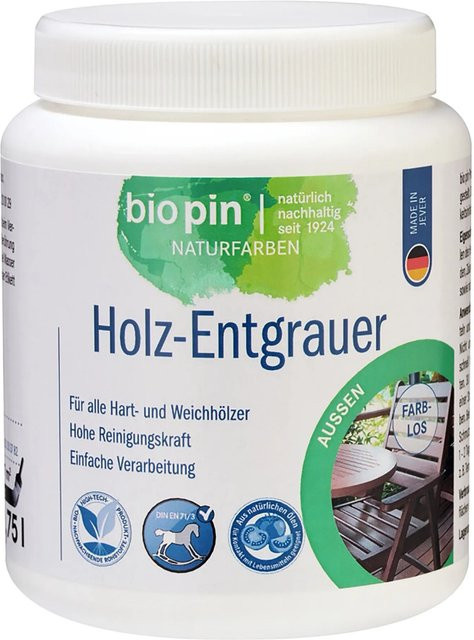 Biopin Teakholz-Entgrauer Transparent 750 ml - Bild 1