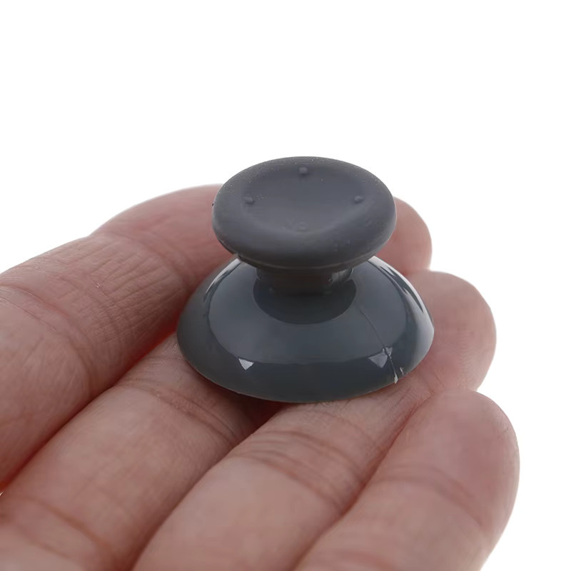 KOQZM 7er Set 3D Analog Stick Kappen für Xbox 360 Controller in Schwarz und Grau inklusive Werkzeug - Bild 3