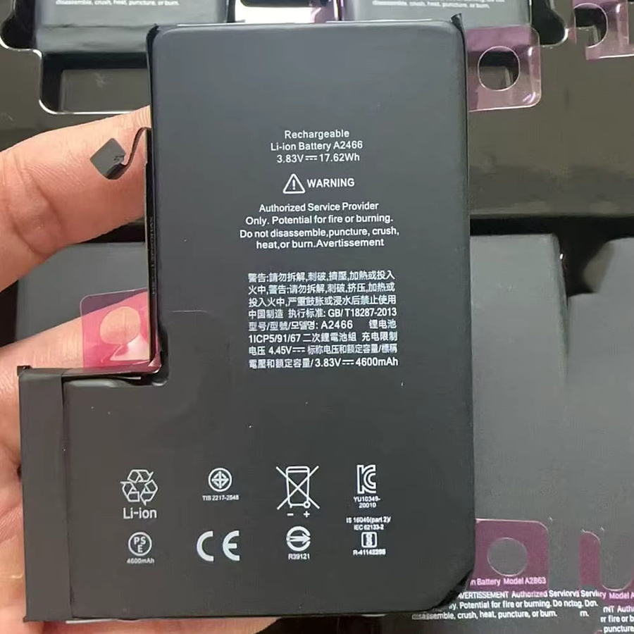 OEM Diagnose Original-Akku für Apple iPhone 12, 13, 14 und 15 Serien in Schwarz - Bild 4