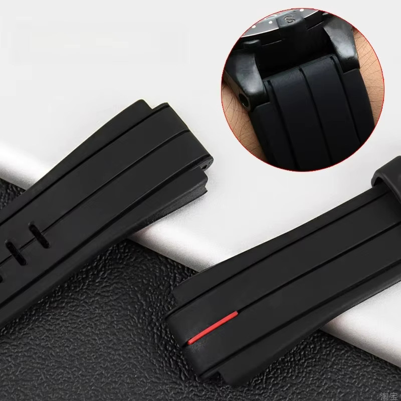 Timex Uhrenarmband Silikon, Schwarz, Herren - Bild 5