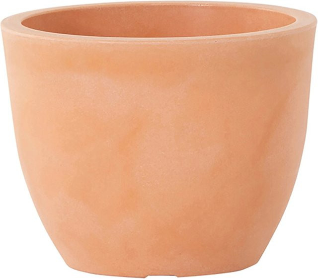 Siena Garden Pflanzgefäß Bristol in Terracotta Steinoptik, Durchmesser: 30 cm, Höhe: 23 cm - Bild 1