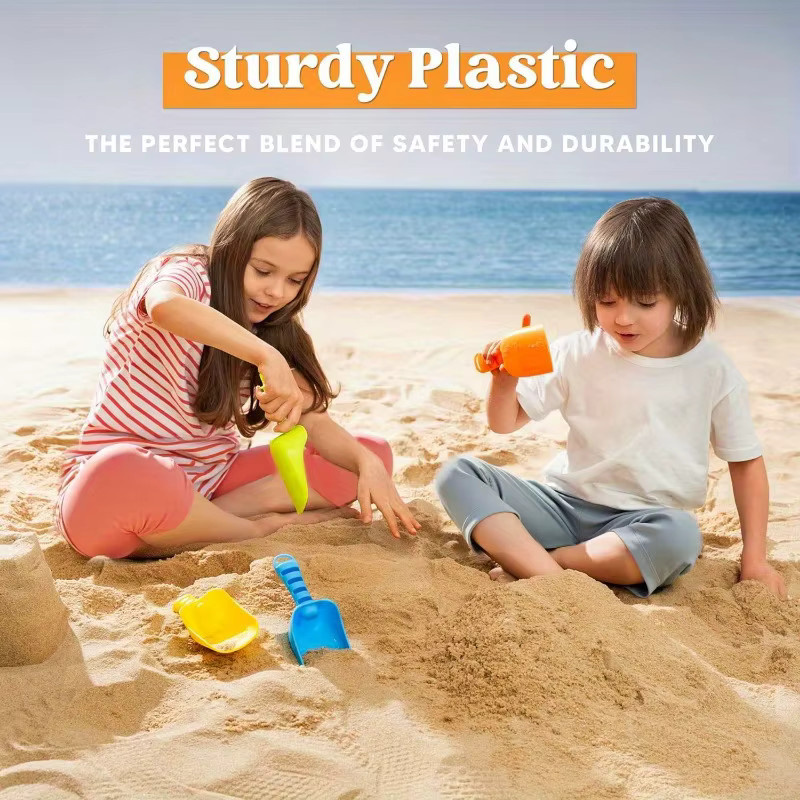 JOYFY Strand-Sandschaufeln, Bunt / Mehrfarbig, 4er-Pack - Bild 2
