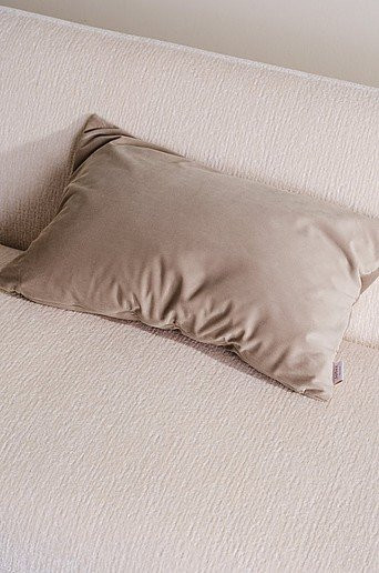 Jotex Kissenbezug SAVANNAH in Grau und Beige, B/H: 40 x 60 cm - Bild 1