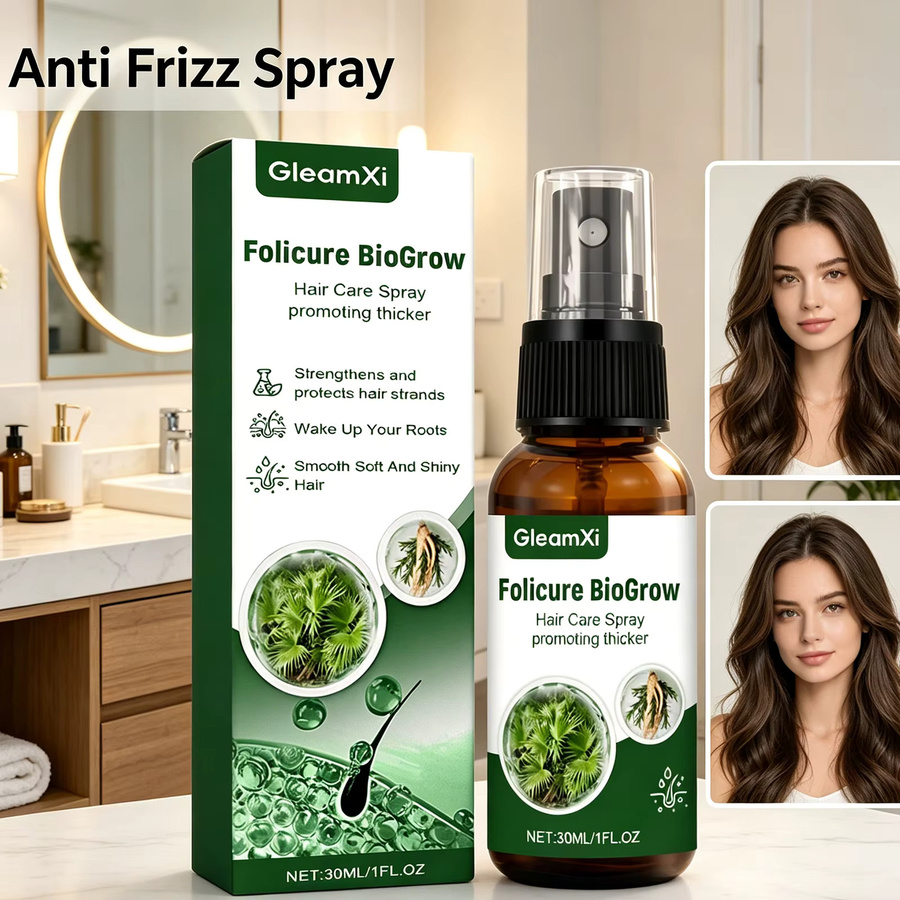 Gleamxi Anti-Frizz-Haarpflegespray, 30 ml, Unisex - Bild 4