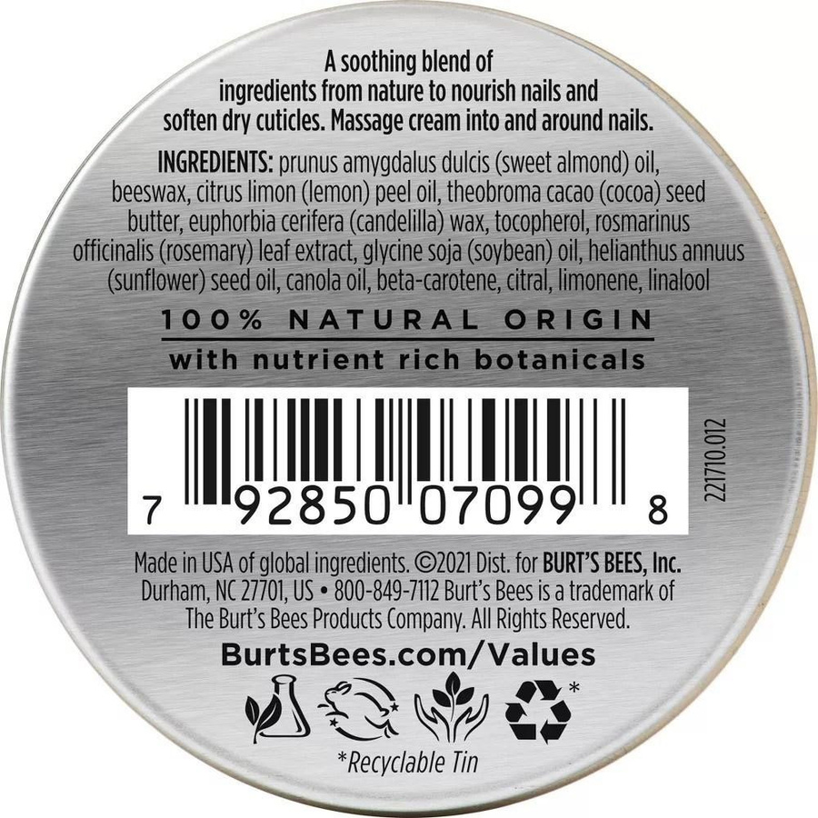 Burt's Bees Zitronenbutter-Nagelhautcreme - Bild 2