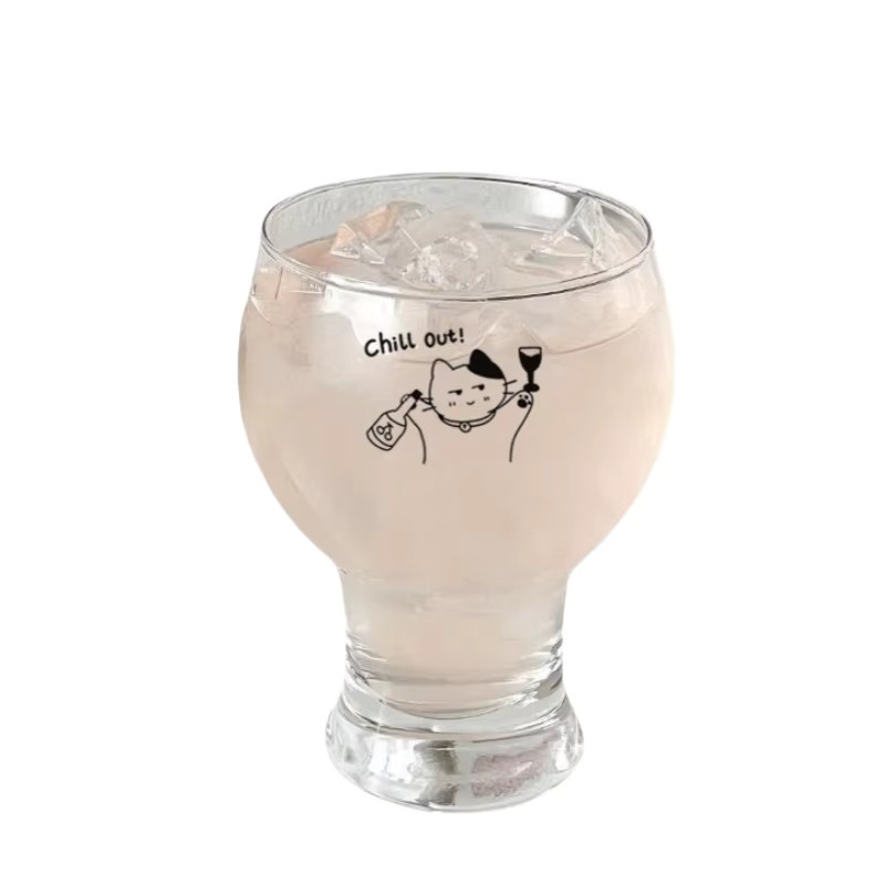 Hitzebeständiges Kristall-Glasbecher-Set aus bleifreiem Glas in Transparent, ideal als Tumbler für Saft oder Wasser - Bild 2