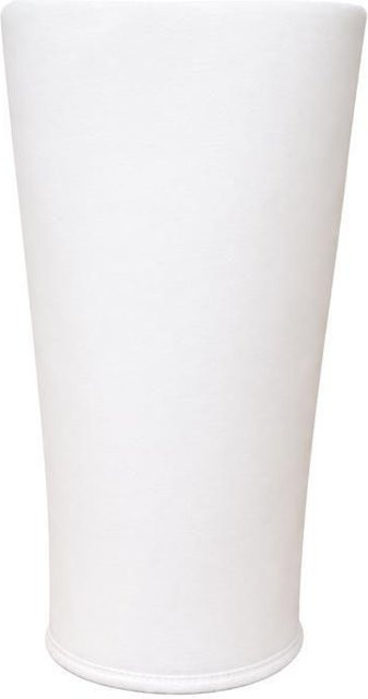 Phonillico Filterbeutel für Pool kompatibel mit Desjoyaux F15 PF180 PFI180 PFI181 PF250, 6 Mikron, weiß, B: 58 cm, T: 33 cm, Ring-Ø: 21 cm - Bild 1