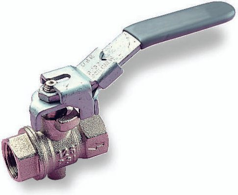 IMI Norgren Kugelhahn mit Innengewinde G3/4 in Silber, Druckbereich 0 bis 14 bar - Bild 1