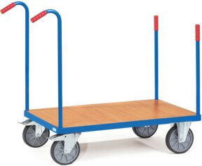 Fetra Rungenwagen 2581 in Blau mit TPE-Reifen und 600 kg Tragkraft - Bild 1