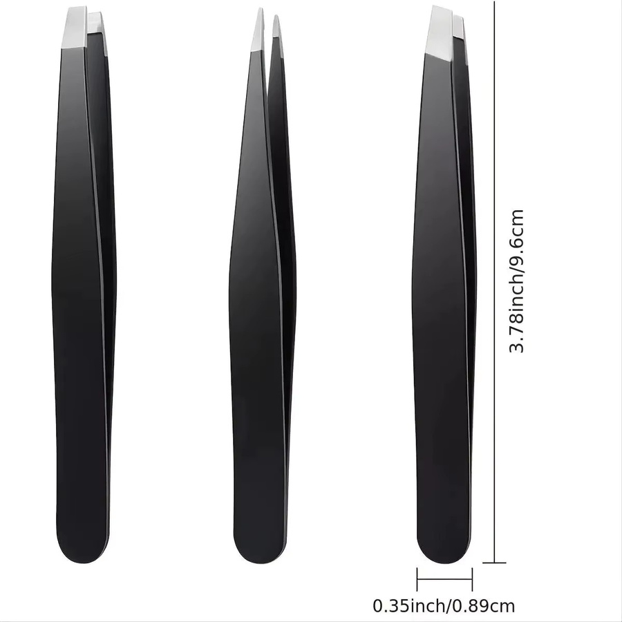 Ouriner Pinzetten-Set, 3–4 Stück, Edelstahl, Gesicht und Körper, Unisex - Bild 5
