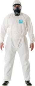 Ansell Schutzoverall AlphaTec 2000 Typ 5/6, weiß, Unisex, Größe: 2XL - Bild 1