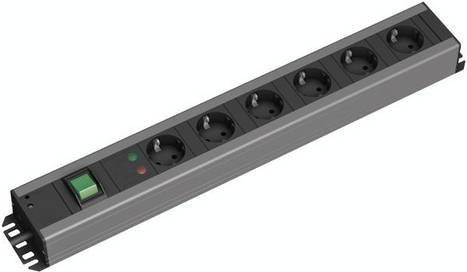 Bachmann Handwerkerleiste 6-fach 300.011 in Grau - Bild 1
