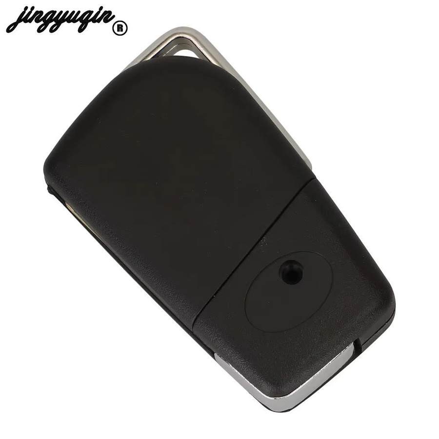 Jingyuqin Flip Remote Autoschlüssel Fob 433 MHz 4D67 Chip mit 2 oder 3 Tasten für Toyota Lexus Prado 120 RAV4 Kluger in Schwarz FCC ID: 50171 - Bild 3