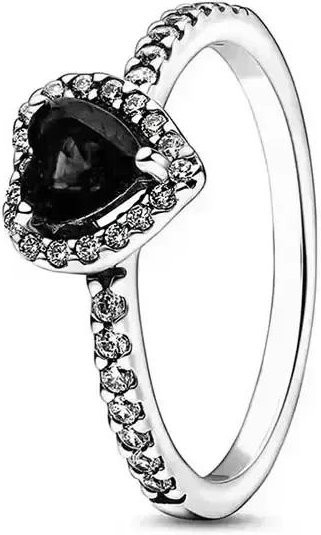 WEIQI123 Ring 925 Silber, Herzförmig, Zirkonia, Damen - Bild 1