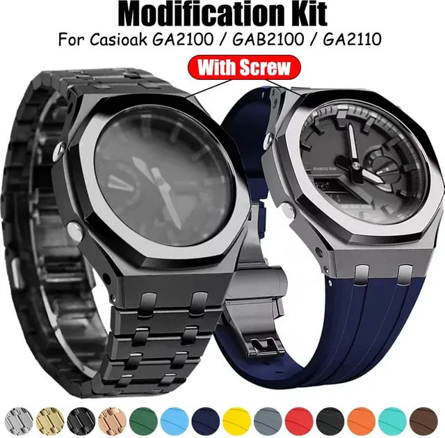 CAOWTAN Uhrenzubehör Mod Kit, Edelstahl, Unisex - Bild 1