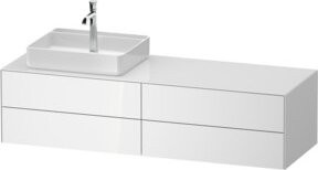 Duravit Waschtischunterschrank White Tulip in White Glossy, B/T: 160 x 55 cm - Bild 1