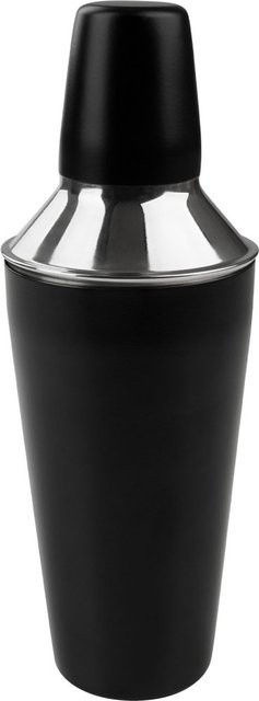 Fackelmann Cocktailshaker Specter aus Edelstahl in Schwarz mit 750 ml Fassungsvermögen und Messmarkierungen - Bild 1