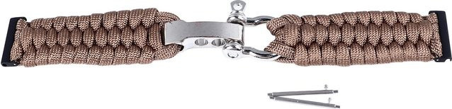 Uhrenarmband Neoglint, geflochten, braun, Unisex - Bild 1
